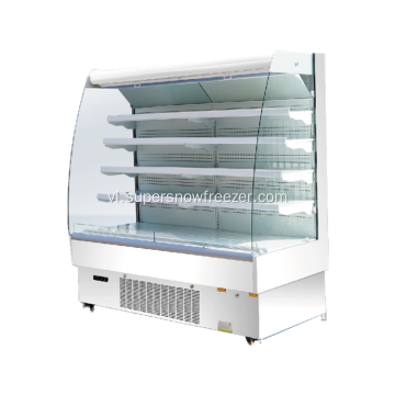 Glass Sides Multideck Open Chiller cho Fruits Hiển thị